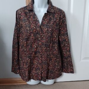 Floral Print Women's Top